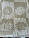 Shellcheck Plush Throw - Sand/Tan