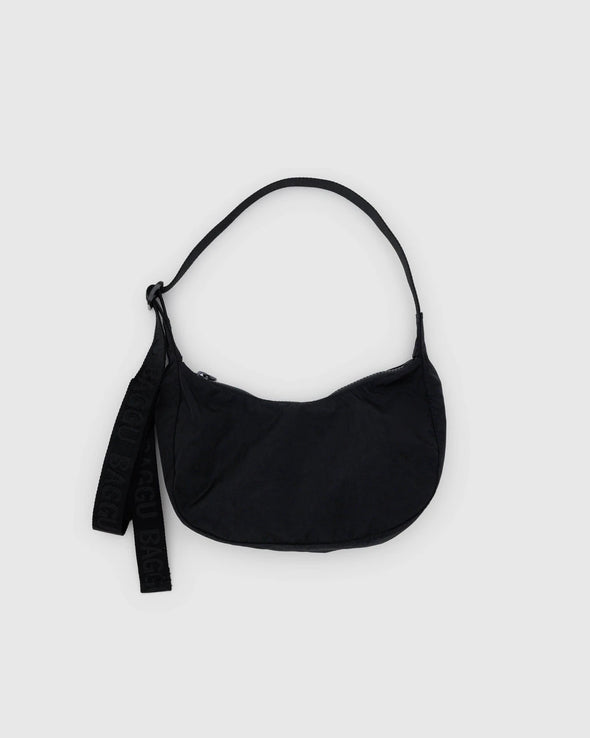 Baggu Small Nylon Crescent Bag- Black