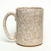 Big Smile Hand-Thrown Ceramic 14 oz Mug- White
