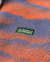 Smoky Mountain Haze High Pile Fleece- Coral/Lavender