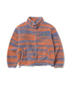 Smoky Mountain Haze High Pile Fleece- Coral/Lavender