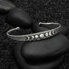 Sterling SIlver Moon Phase Cuff