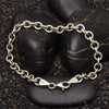 Sterling Silver Hollow Links Bracelet