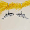 Sterling Trout Earrings
