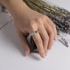 Sterling Silver Turquoise Ray Ring