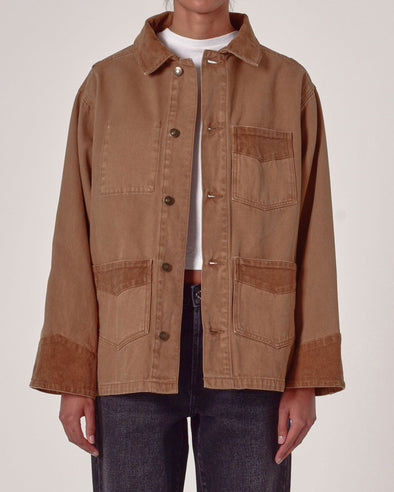 Rolla's Barn Jacket- Washed Cocoa