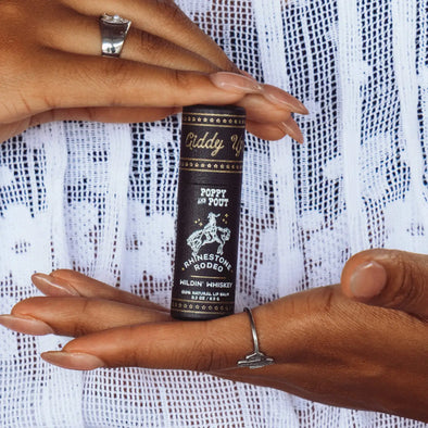 Poppy & Pout Lip Balm- Wildin' Whiskey