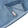The Wyatt Pearl Button S/S Shirt- Denim