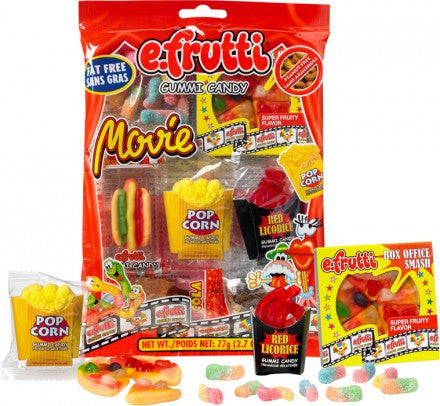 e.Frutti Movie Pack Gummi Candy