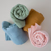 Organic Muslin Swaddle Wrap- Sage