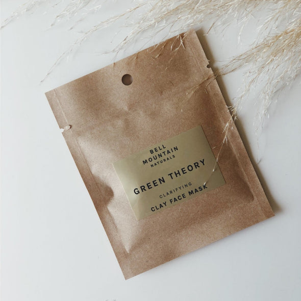 Bell Mountain Green Theory Clay Face Mask- Sample Pack