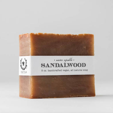 Sandalwood Handmade Vegan Bath Soap