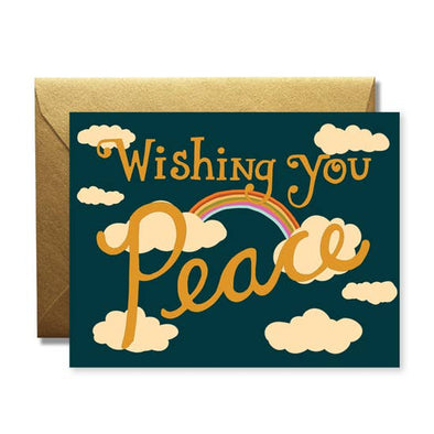 Wishing You Peace Greeting Card