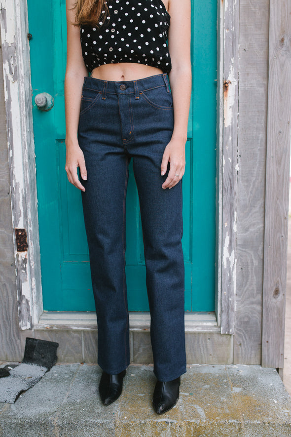Deadstock Dark Straight Fit Denim