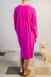Vintage 80's Silk Midi Dress
