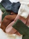 Le Bon Cloud Socks- Ecru