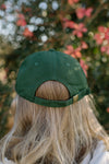 Call Your Mom Embroidered 5 Panel Hat-  Forest Green