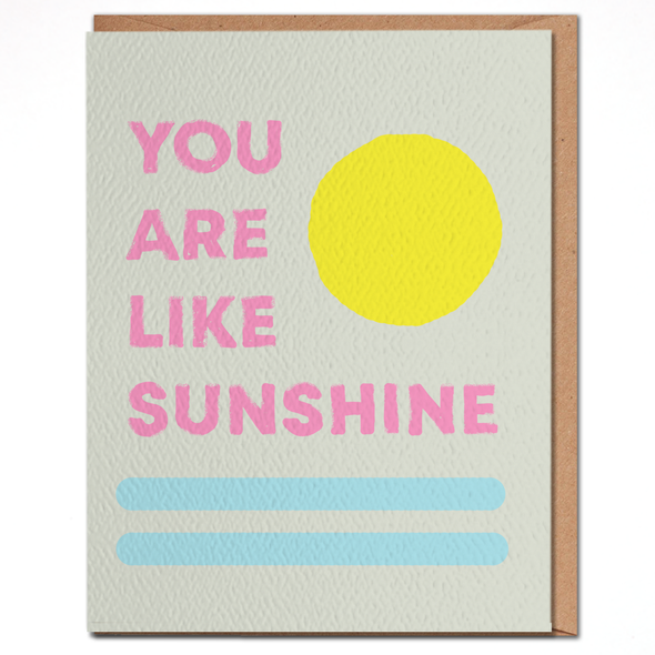 Like Sunshine Card
