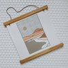 ColorbloKC Magnetic Teak Wood Frame/Poster Holder