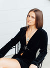Vintage 90's Lip Service Velvet Dress