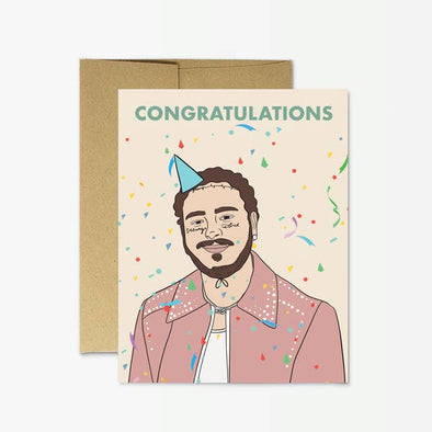 Malone Congratulations Greeting Card