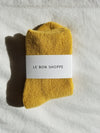 Le Bon Cloud Socks- Honey