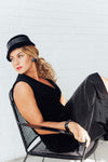 Vintage 70's Velvet Vest & Culotte Suit
