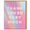 Colorful Thank You Greeting Card