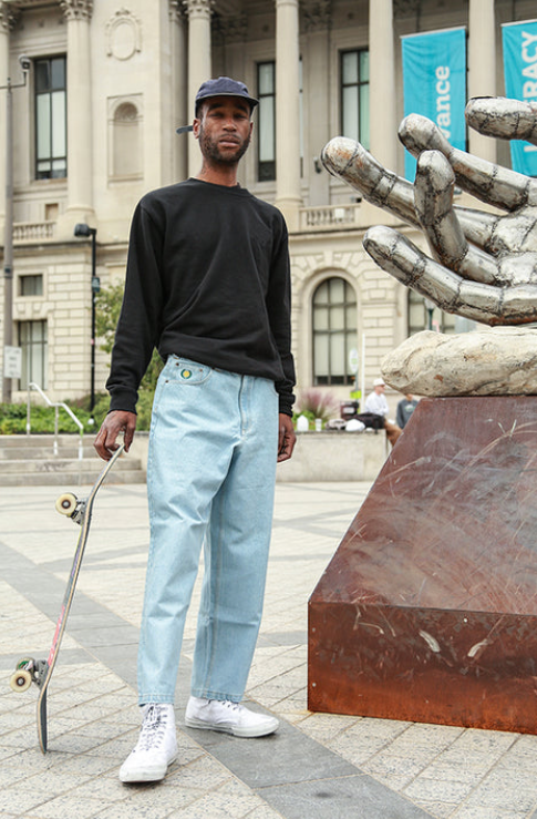 パンツ Theories plaza denim Theories Plaza Jeans Washed Blue – THEORIES OF ATLANTIS