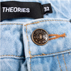 Theories Plaza Jeans Light Wash Blue