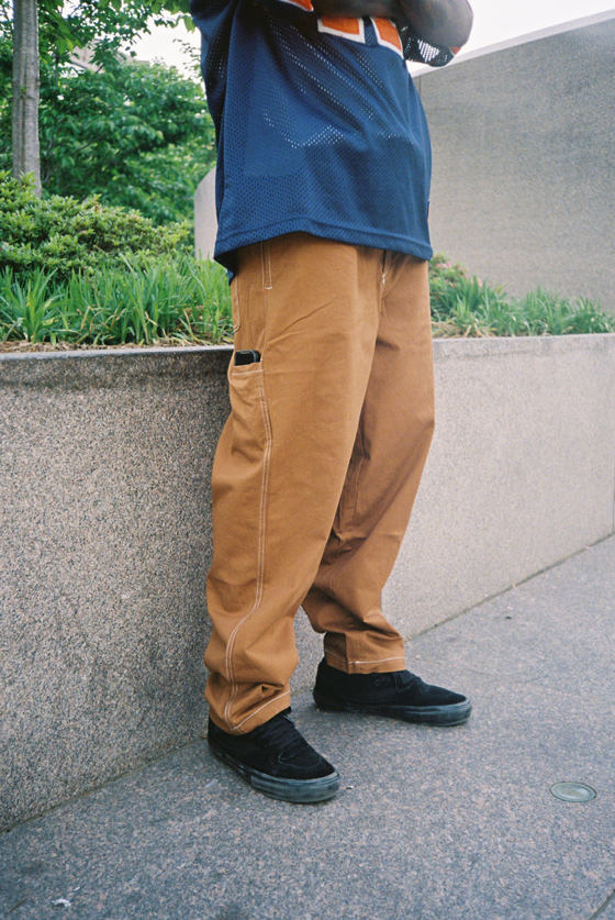 Theories Stamp Lounge Pants- Hay/Contrast Stitch