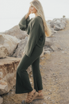 The Upcycle Willow Pants- Olive