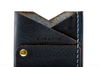 Big Spender Handmade Leather Minimalist Wallet- Midnight