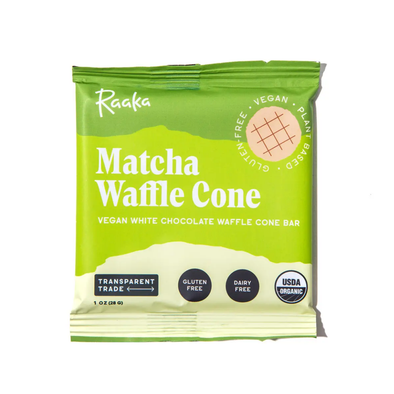 Raaka Matcha Waffle Cone Bar