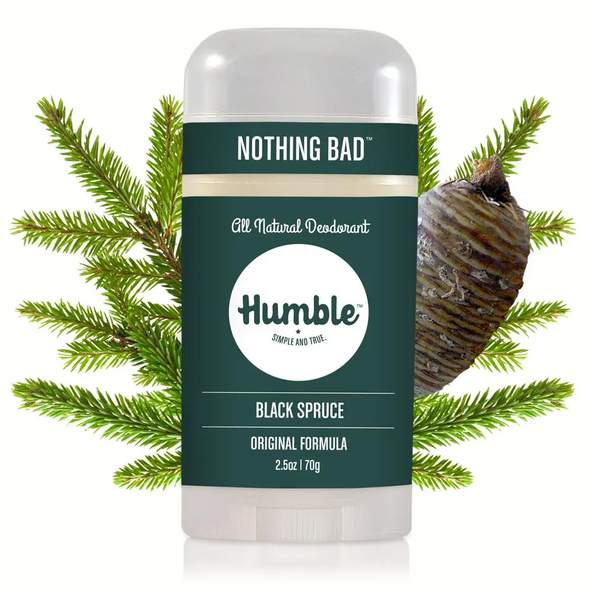 Humble Clean Deodorant- Black Spruce