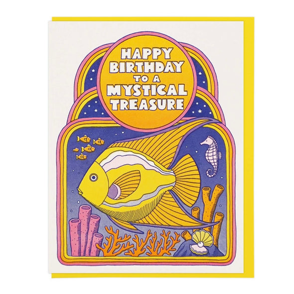 Mystical Treasure Birthday Greeting Card