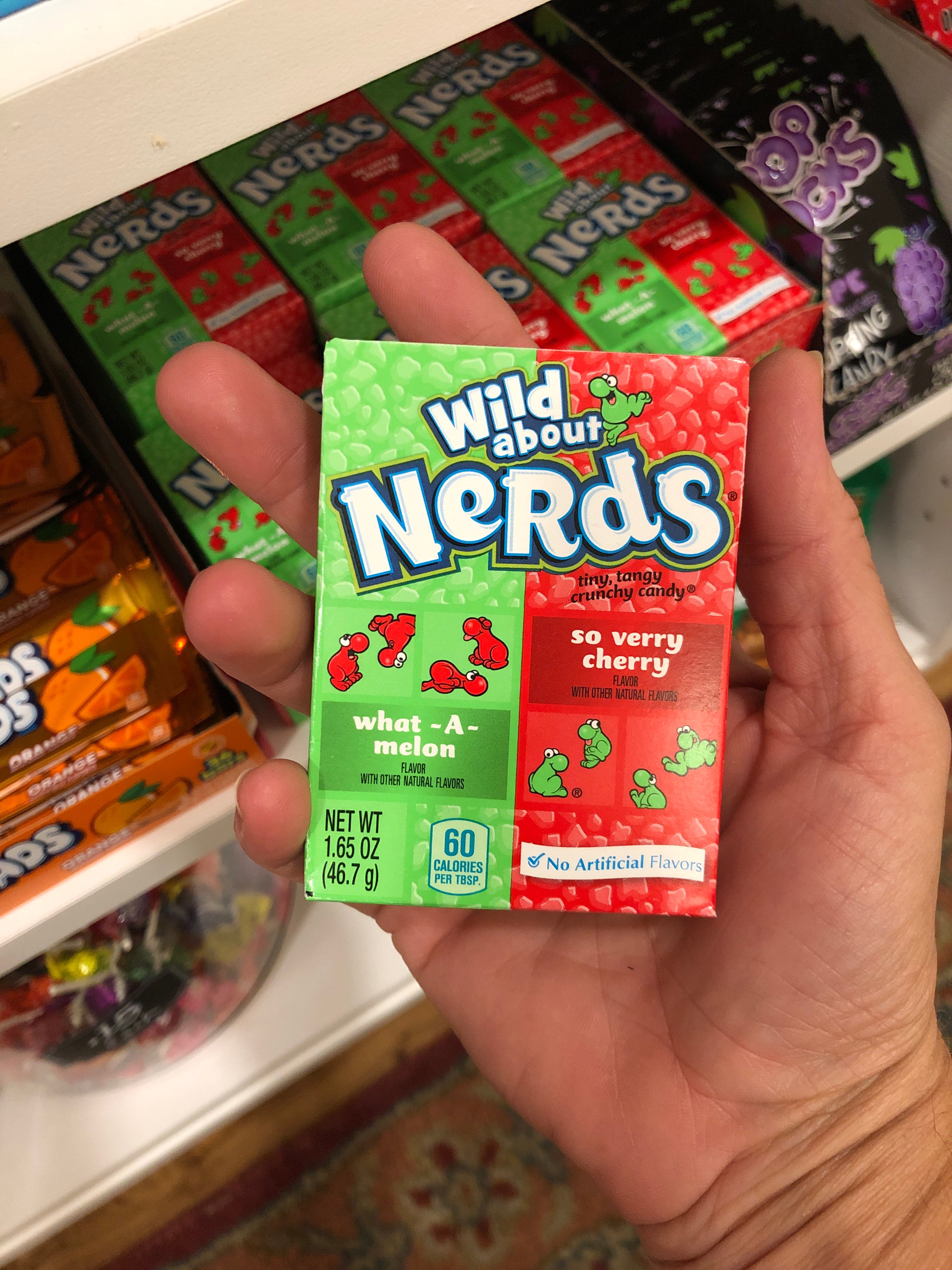 Nerds Candy, Watermelon & Wild Cherry - 1.65 oz