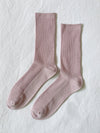 Le Bon Trouser Socks- Rosewater