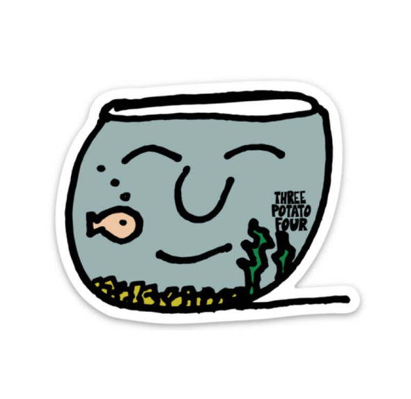 Fish Bowl Sticker