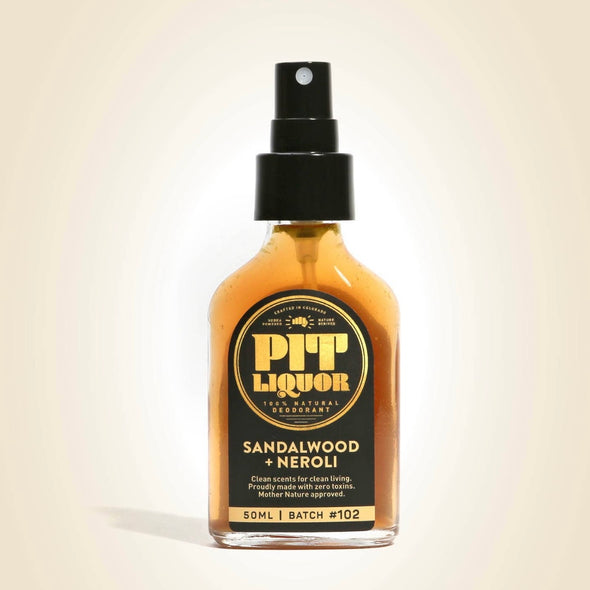 Pit Liquor- Sandalwood Neroli Spray Deodorant