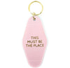 This Must Be The Place Key Tag- Black OR Pink