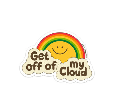 Get Off My Cloud Sticker
