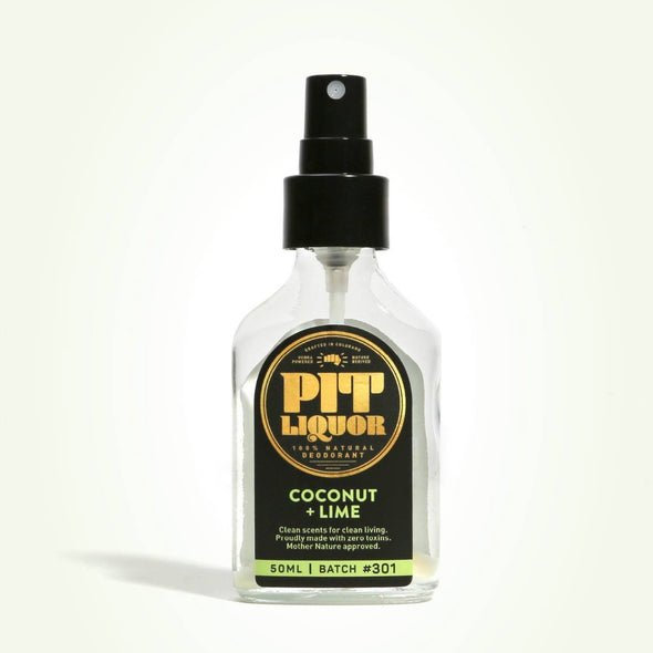 Pit Liquor- Coconut Lime Spray Deodorant