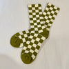 Weld Mfg Checker Socks- Cactus