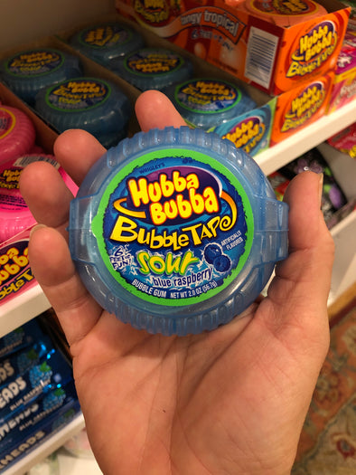 Hubba Bubba Bubble Tape-Sour Blue Raspberry