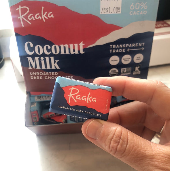 Raaka Coconut Milk Unroasted Dk Choc
