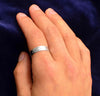 Sterling Silver Hammered 5mm Band Ring