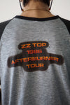 Vintage 1986 ZZ Top Afterburner Raglan Tour Tee