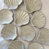 Handmade Ceramics Seashell Catch-All Dish, White Speckle