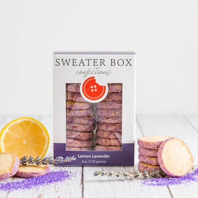 Sweater Box Confections Lavender Lemon Cookies